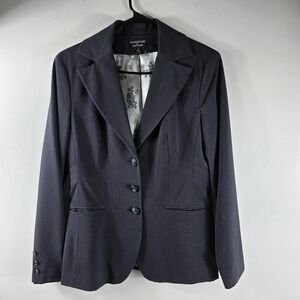 2P Suit‎ Signature by Larry Levine Women's Black Suit/ J 8 Pants 6